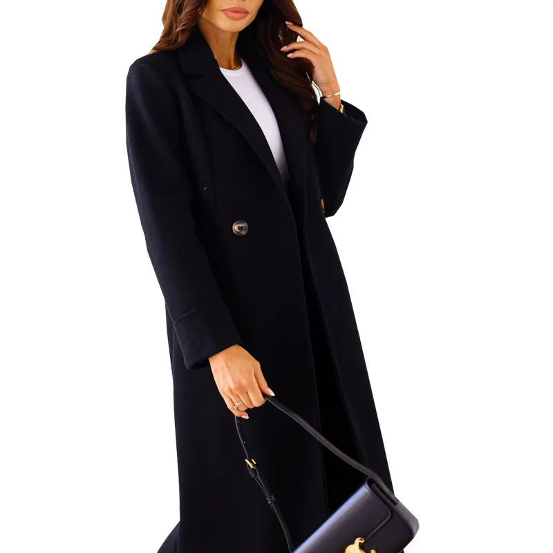 Vilma | Fashionable long coat for elegant women