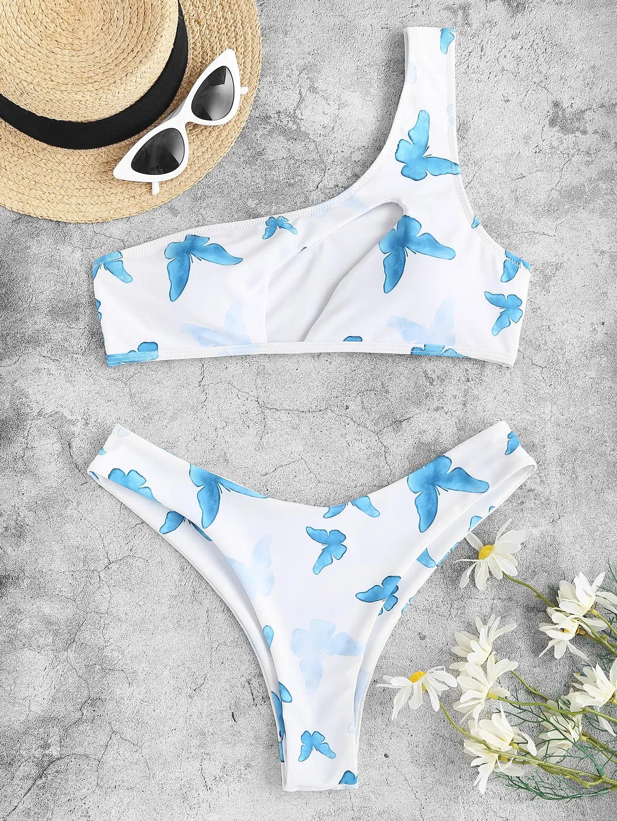 Natividad® | Ankle Shoulder Butterfly Pattern Summer
