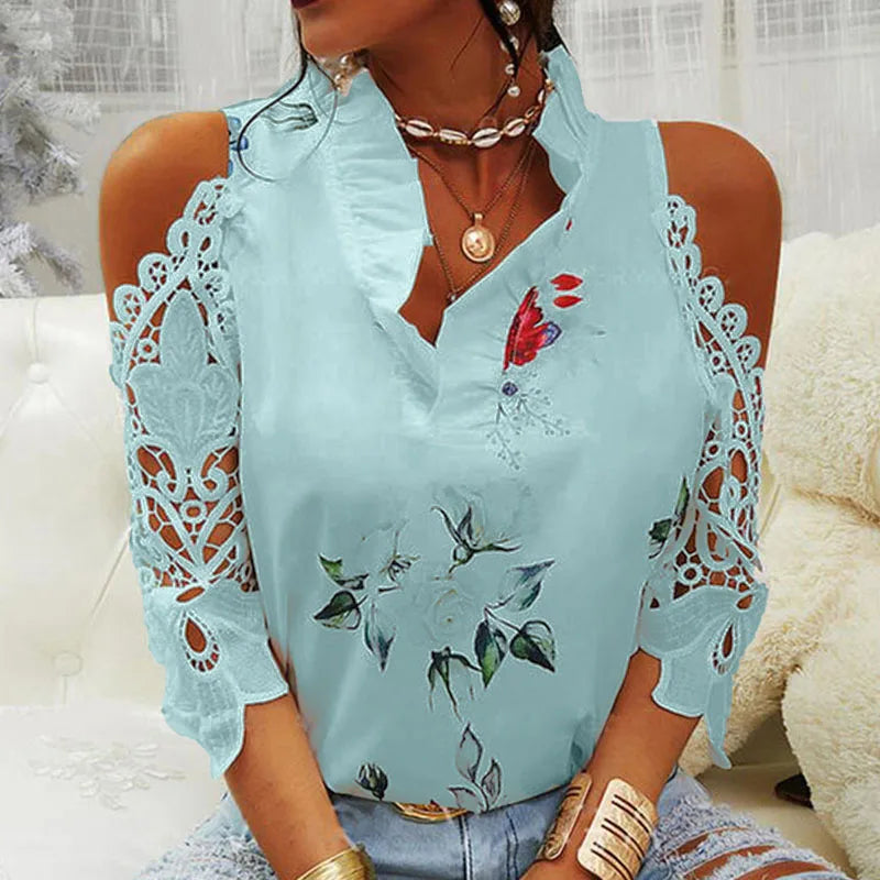 Kelly® | Blouse With V-Neck