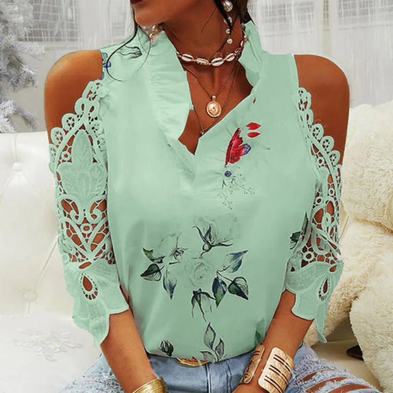 Kelly® | Blouse With V-Neck