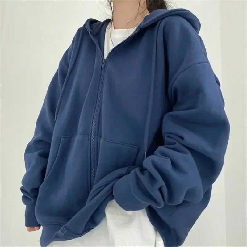 Amelia | Oversized jacket with hood for the coziest hours