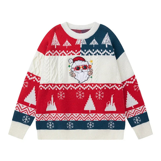 Lucía | Couple's knitted crew neck sweater