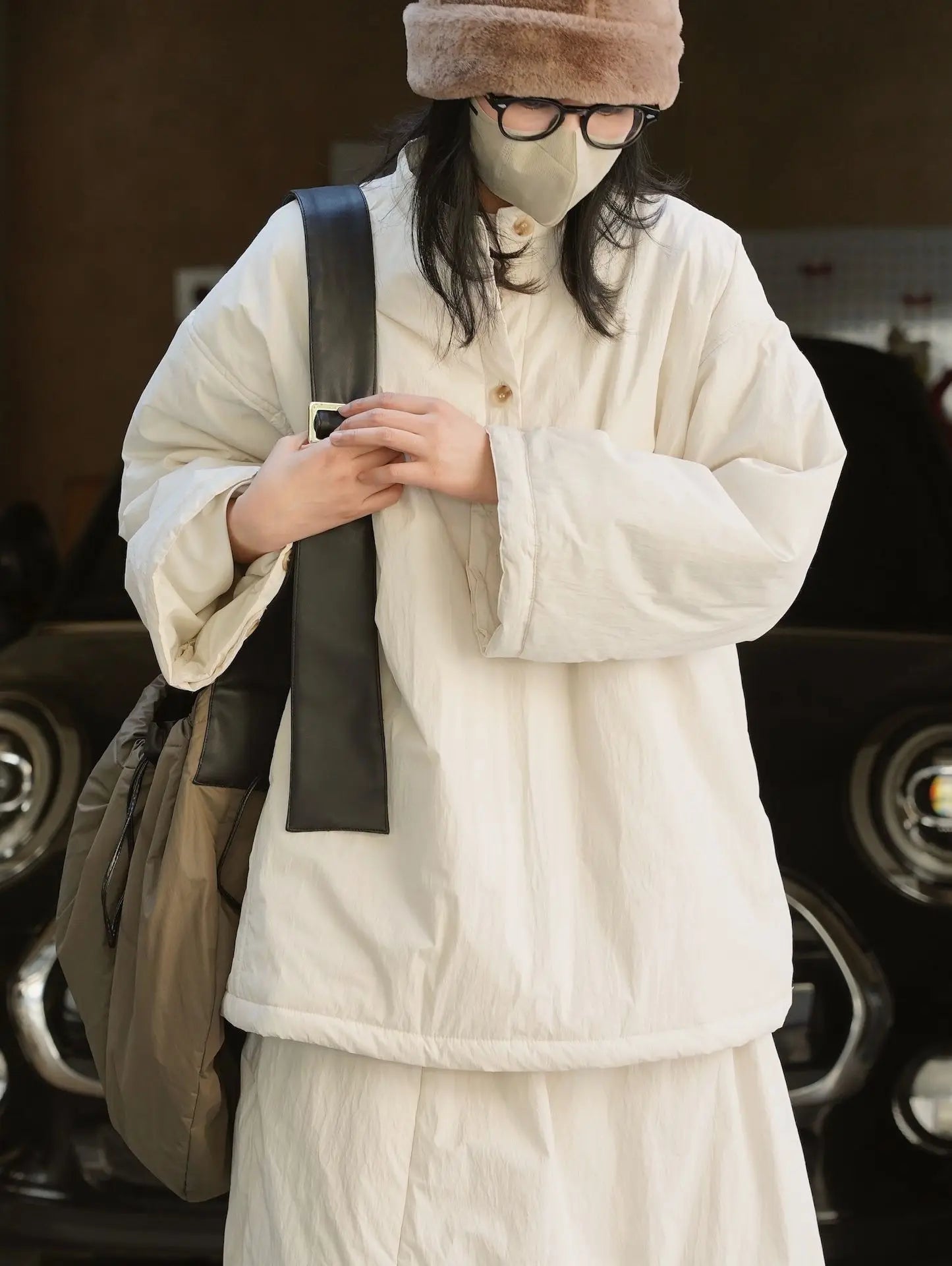 Angeline's | Loose-fitting women's winter jacket made of cotton
