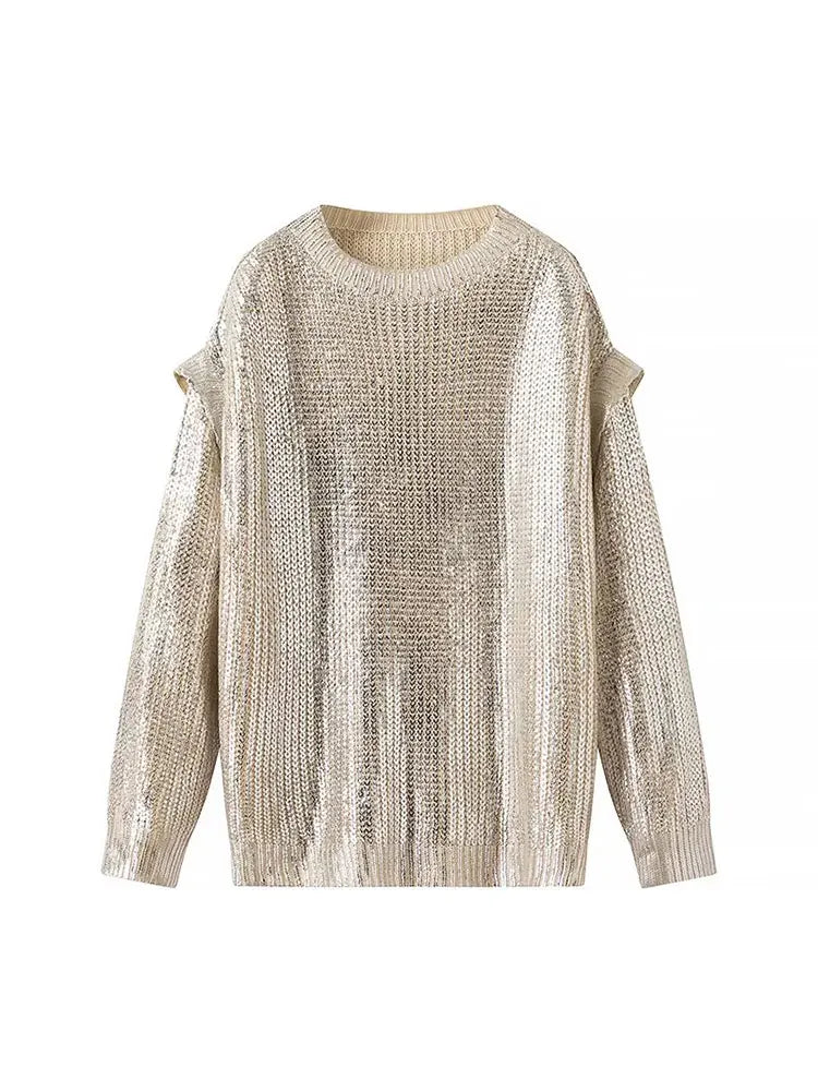 Ariadna | metallic sweater