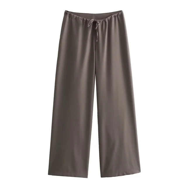 Rosa® | Top + Mid Waist Long Pants Polyester Summer