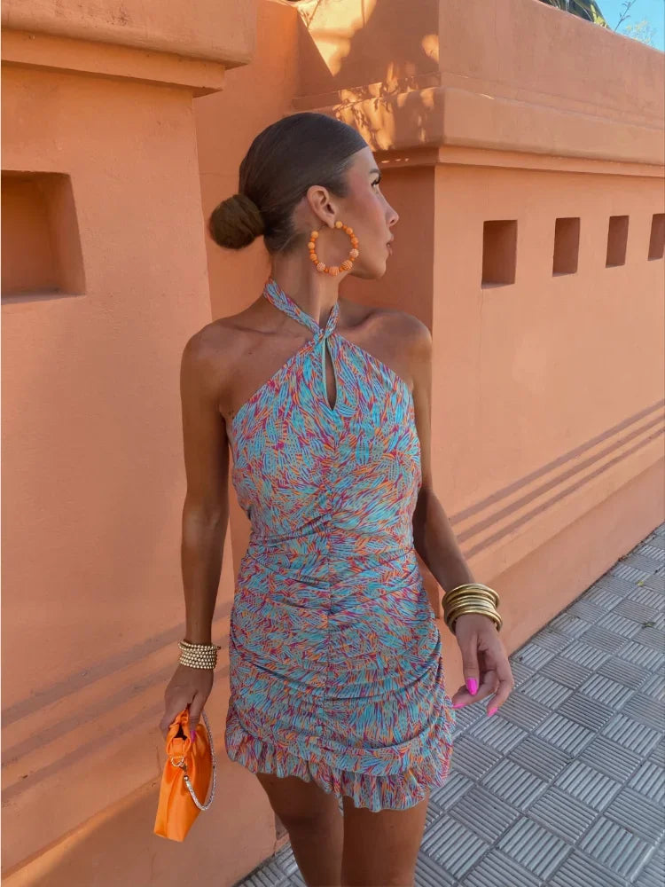 Gaia® | Sleeveless Dress With Print