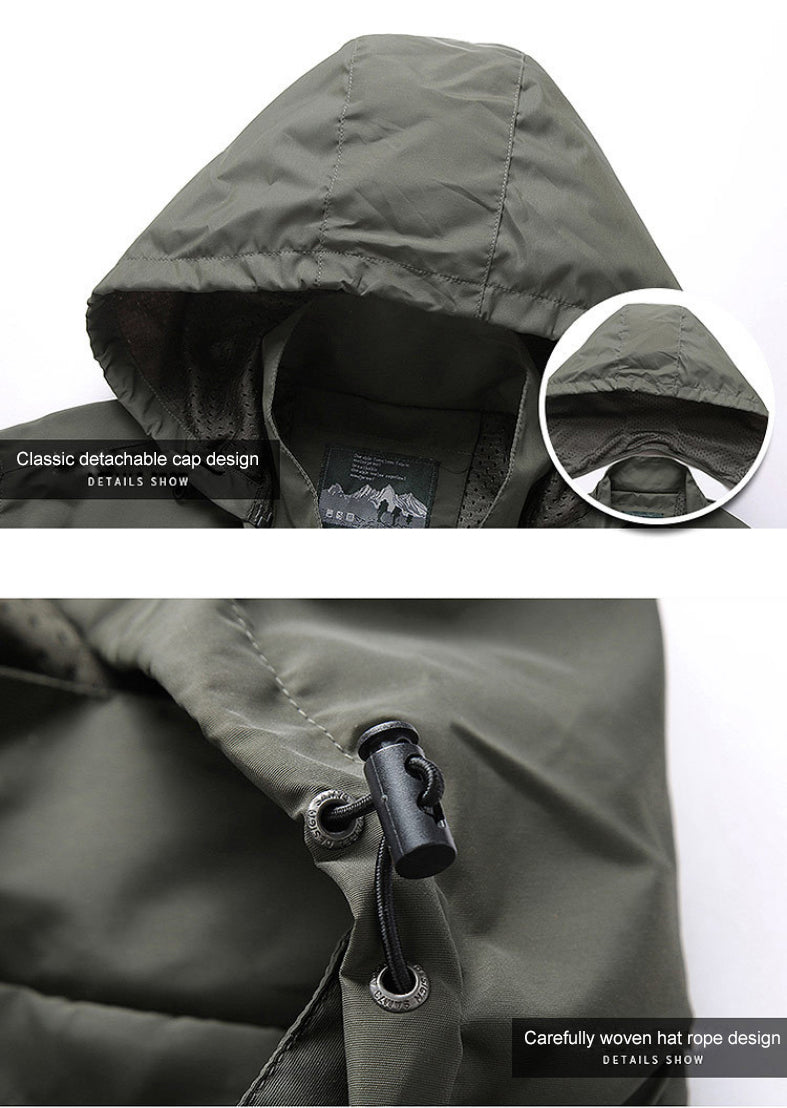 Zane | Men's Hooded Casual Jacket