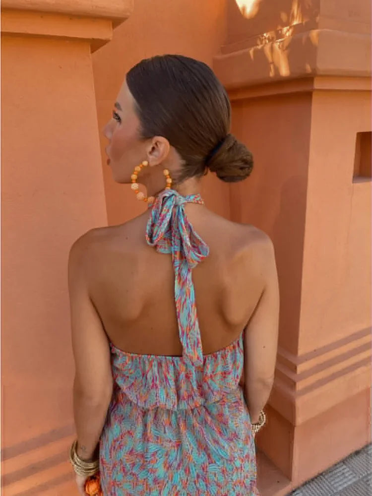 Genoveva® | Sleeveless Dress With Print