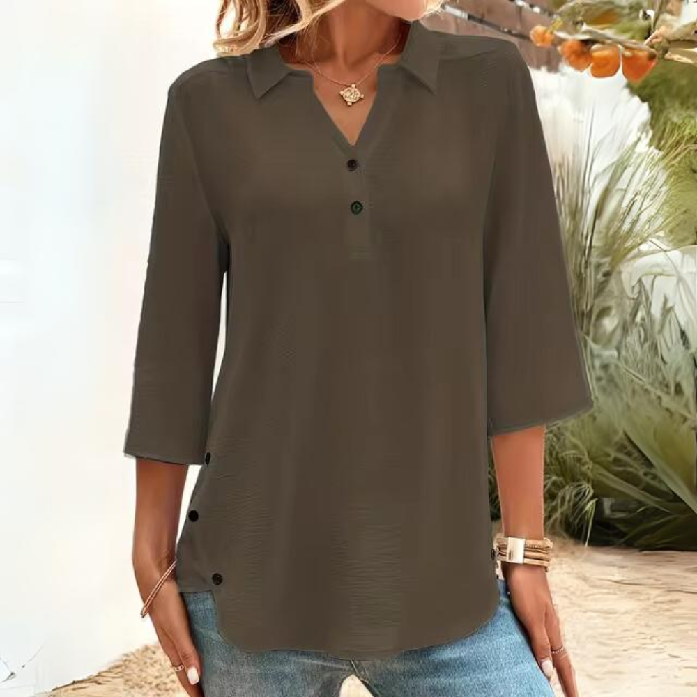 Ludivine | Transparent leisure blouse