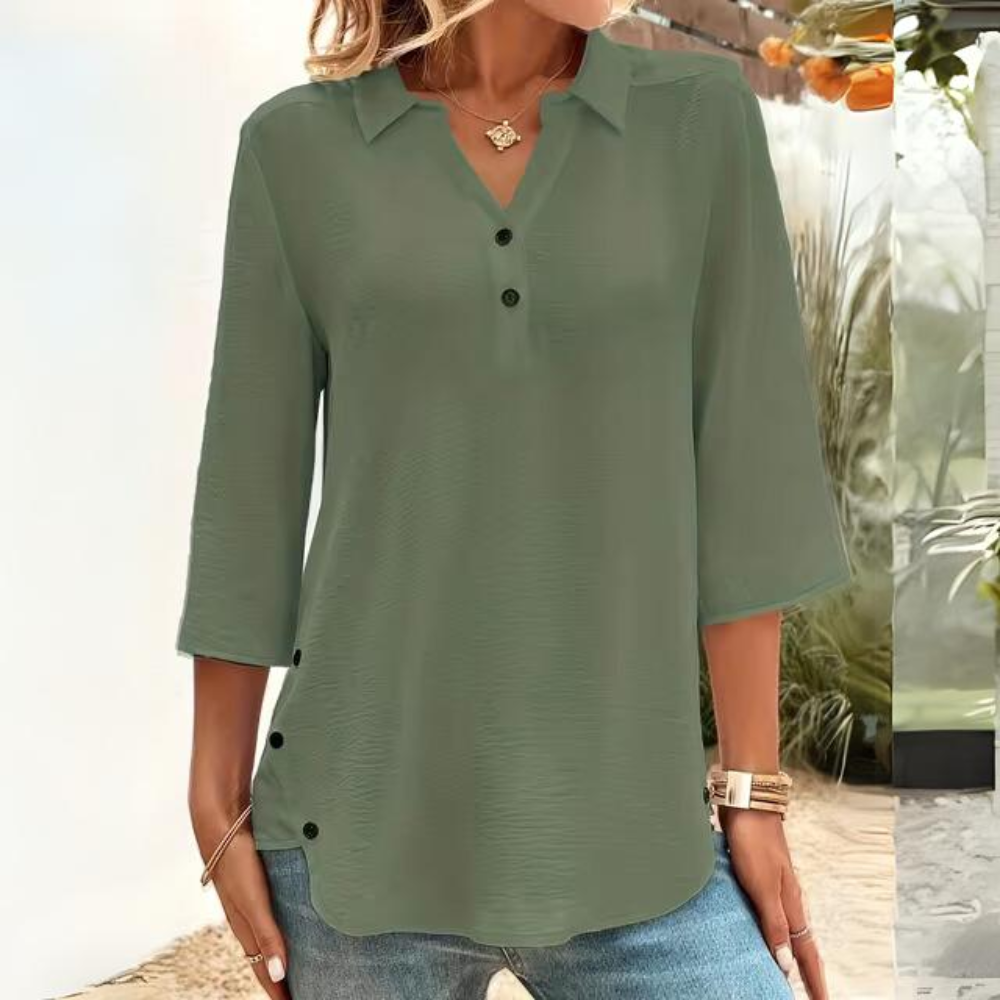 Ludivine | Transparent leisure blouse
