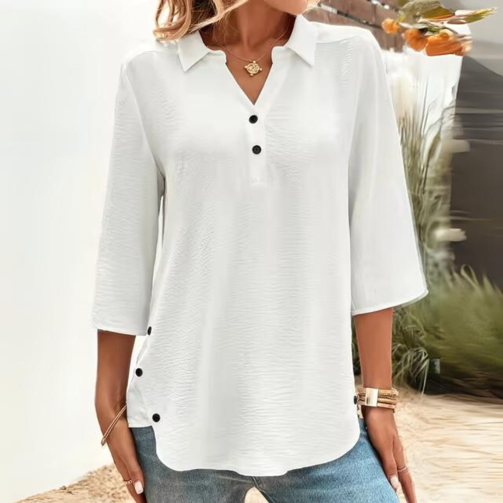 Ludivine | Transparent leisure blouse