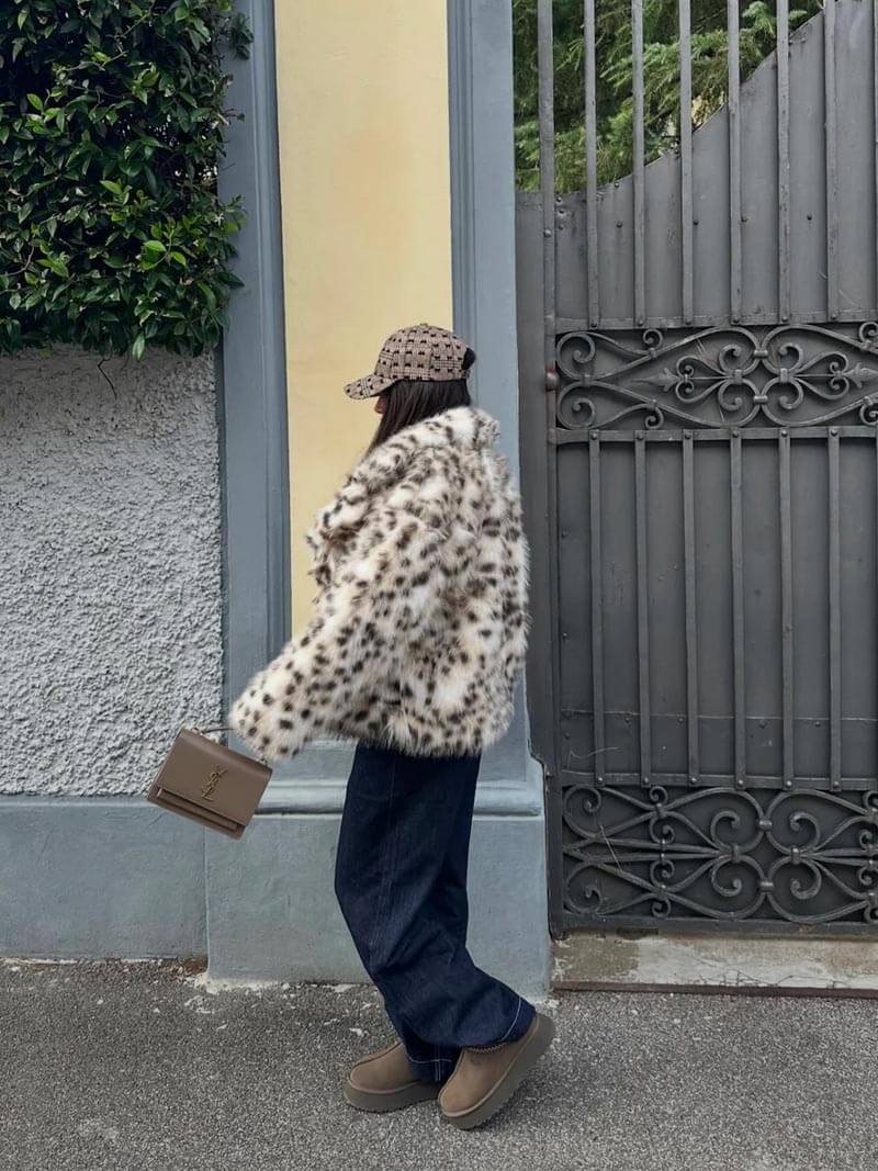 Ariadna | Chaqueta Livia I leopard skin
