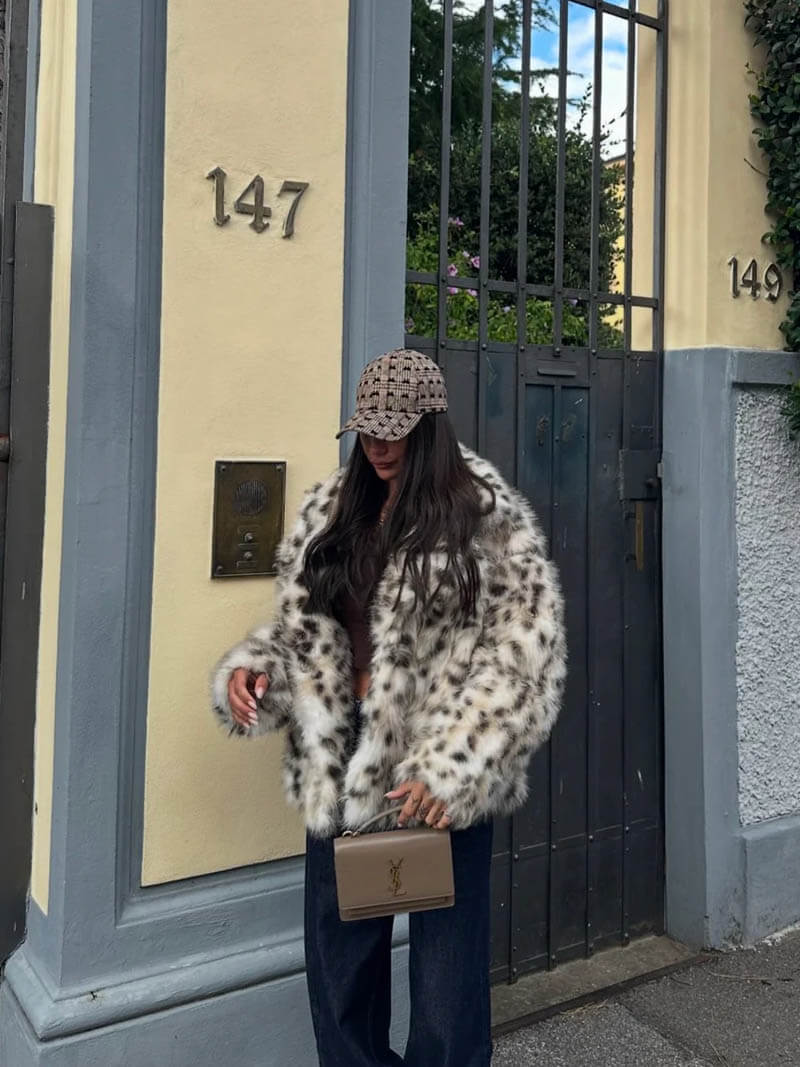 Ariadna | Chaqueta Livia I leopard skin