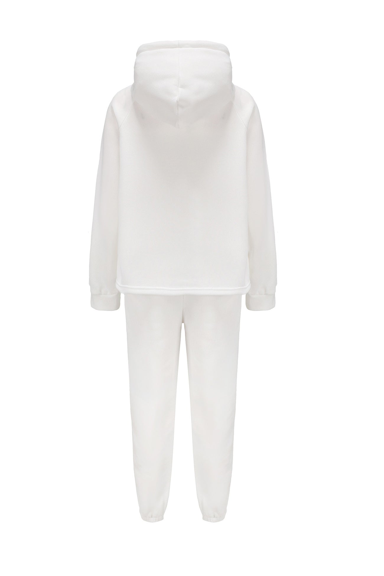 Dayana | Solid color short suits with hood
