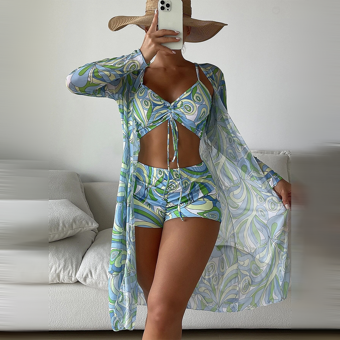 Hilda® | Printed Three-Piece Swimming Pool