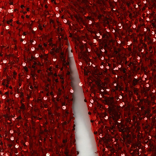 Summer Sequin Sexy High Slit Elegant Party Dress