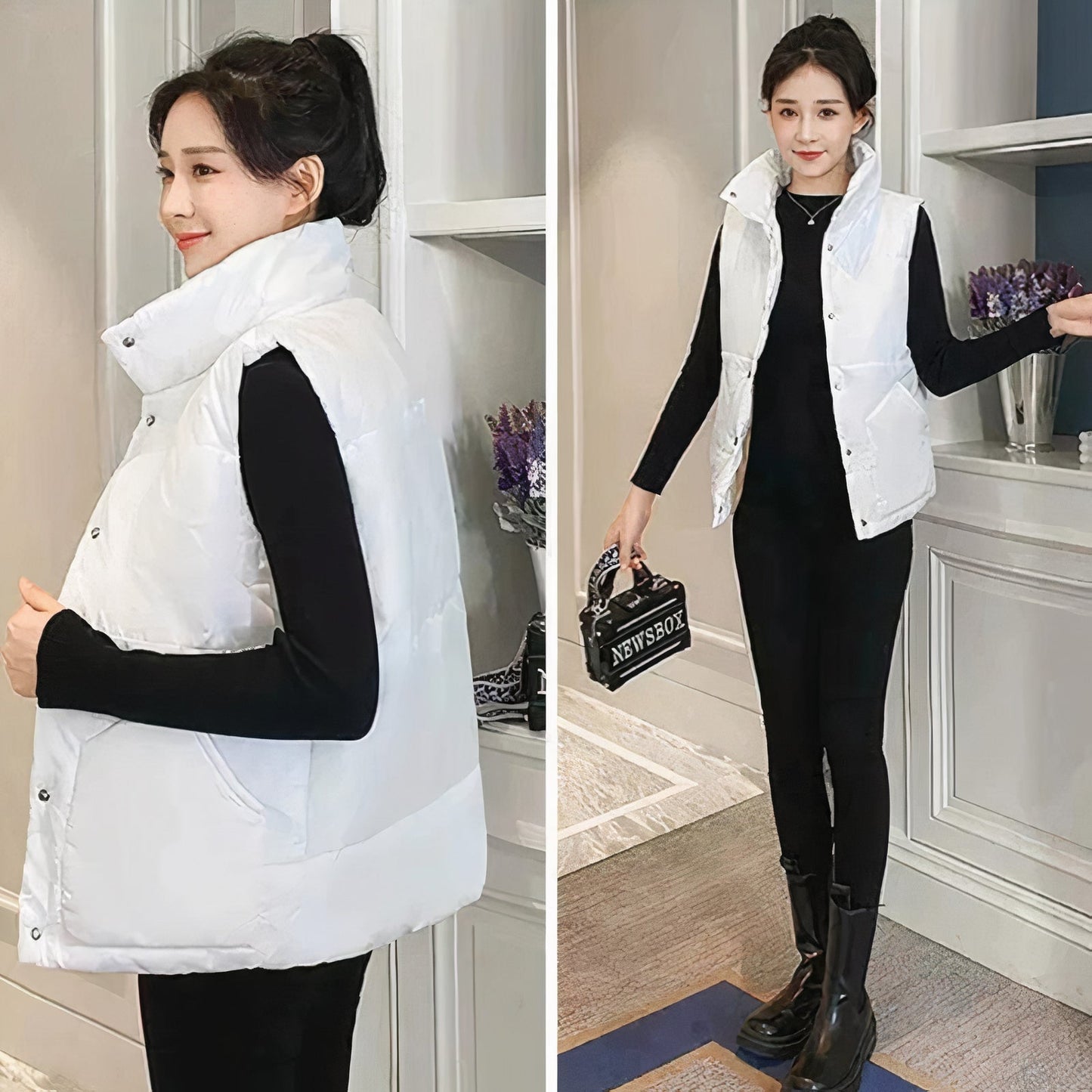 Marieta® | Long warm women's jacket