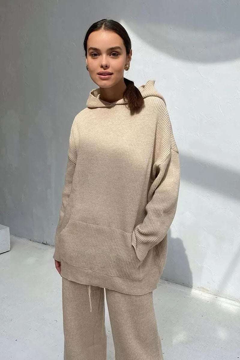 Beatriz | Two-piece plain hoodie