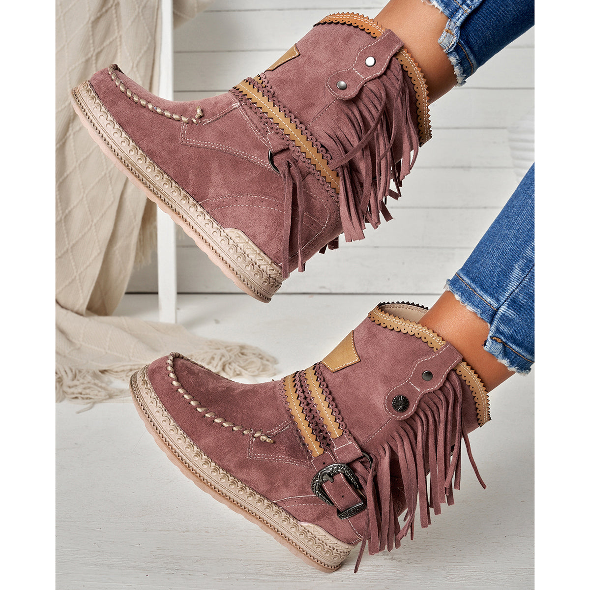 Otilia | Custom-made orthopedic casual boots.