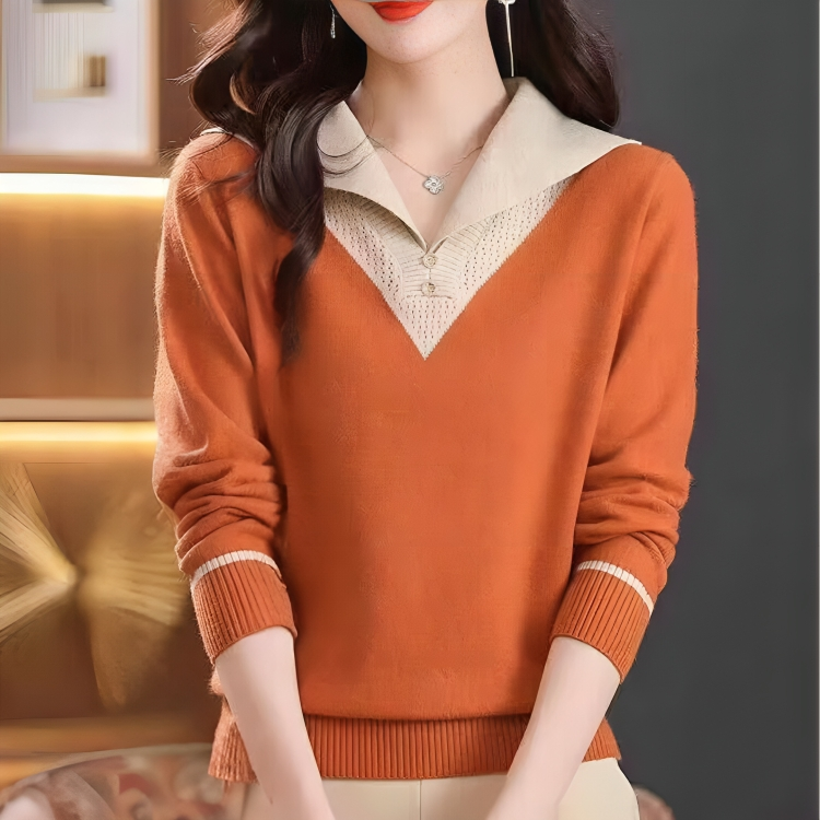 Lana® | Elegant And Comfortable V-Neck Sweater