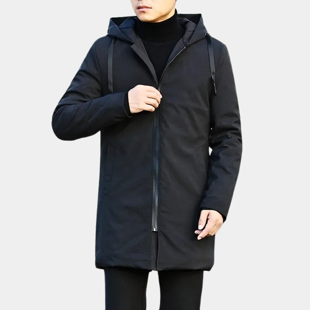 Teddy | Men's Hooded Zip-Up Casual Jacket