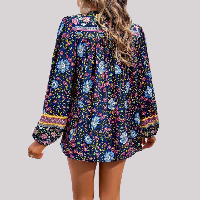 Brusinski® | Boho Paisley Blouse For Women