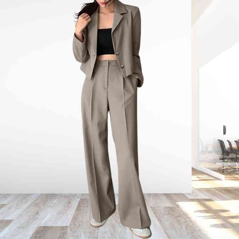 Graciela | Fashionable plus size business suit for women