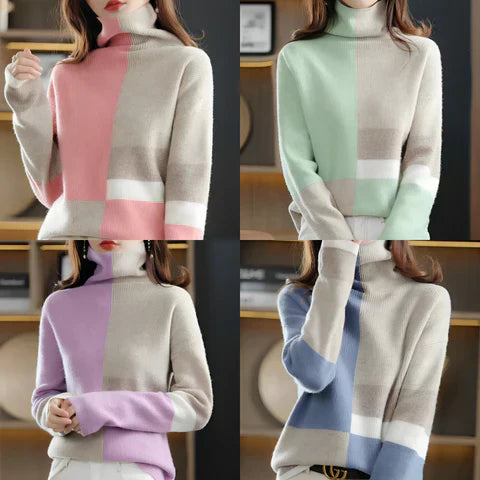 Maria Eugenia| Modern and fashionable winter sweater