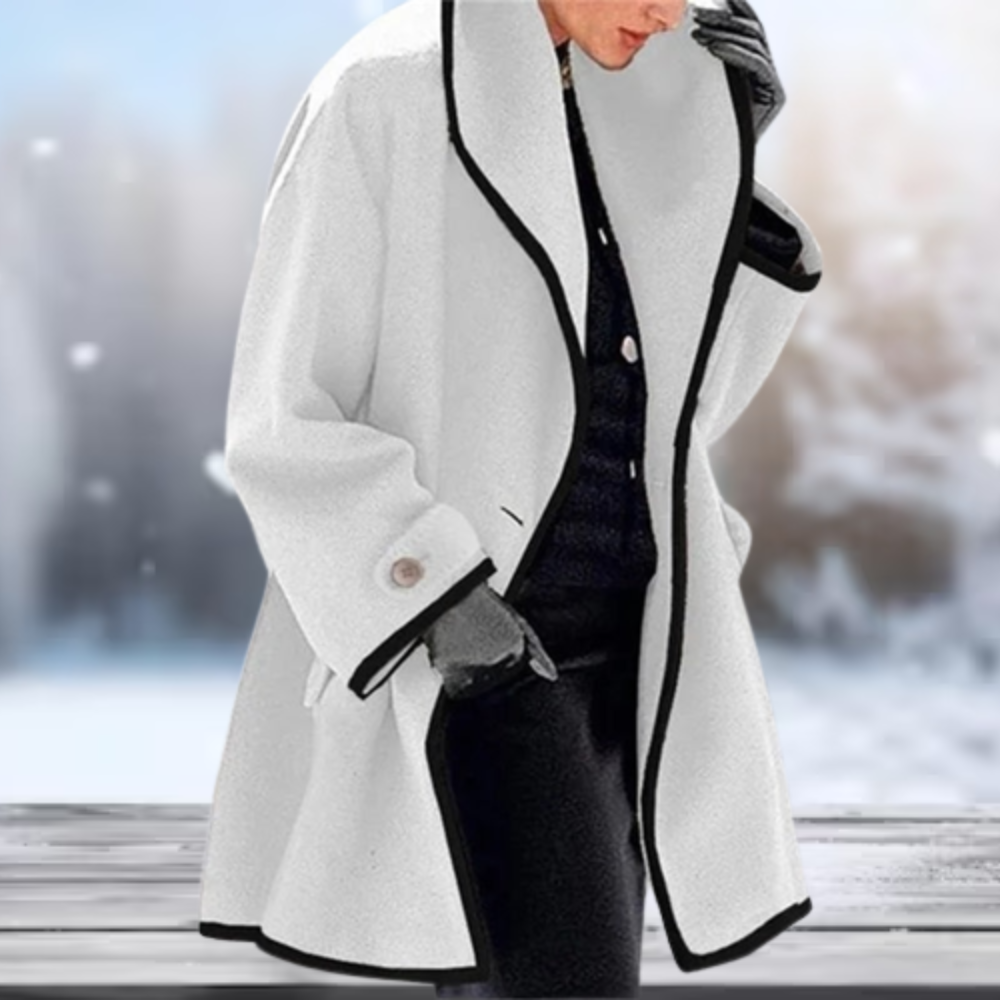 Delfina® | Coat de laine retro for women