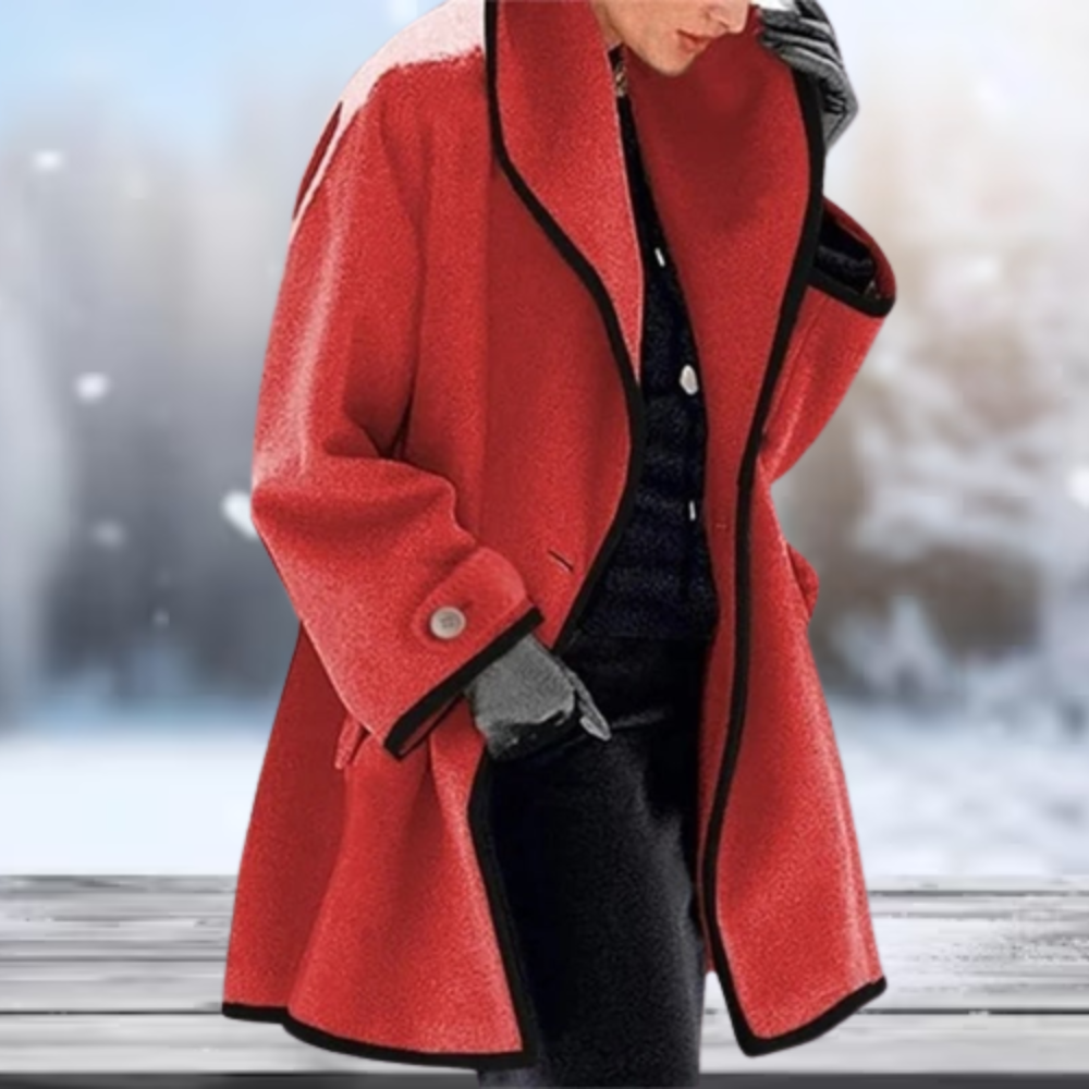 Delfina® | Coat de laine retro for women
