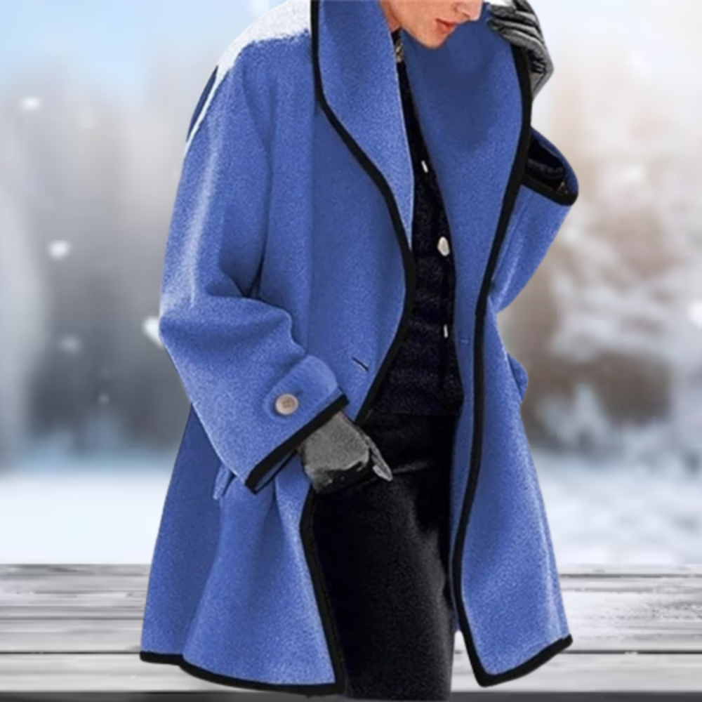 Delia® | Coat de laine retro for women