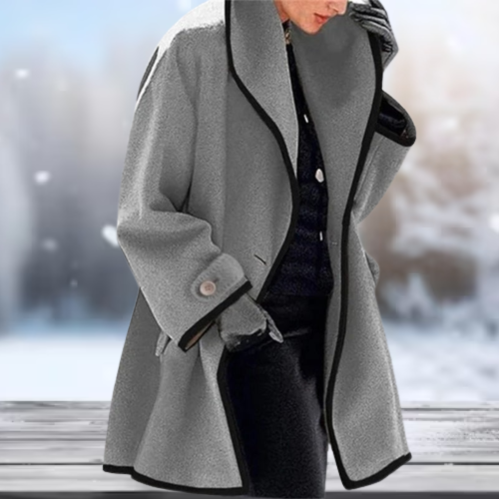 Delfina® | Coat de laine retro for women