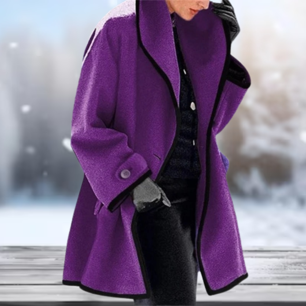 Delfina® | Coat de laine retro for women