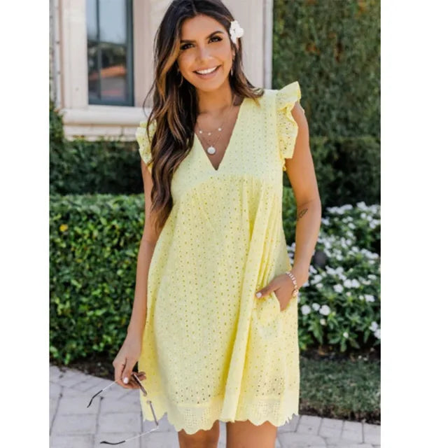 Consuelo® | Comfortable V-Neck Dress