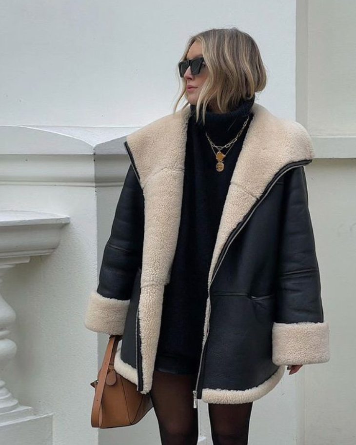 Vanesa | Modern leather jacket