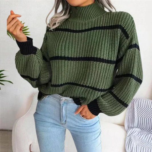 Elvira® | Pull comfortable in cotton for women, with an elegant cut