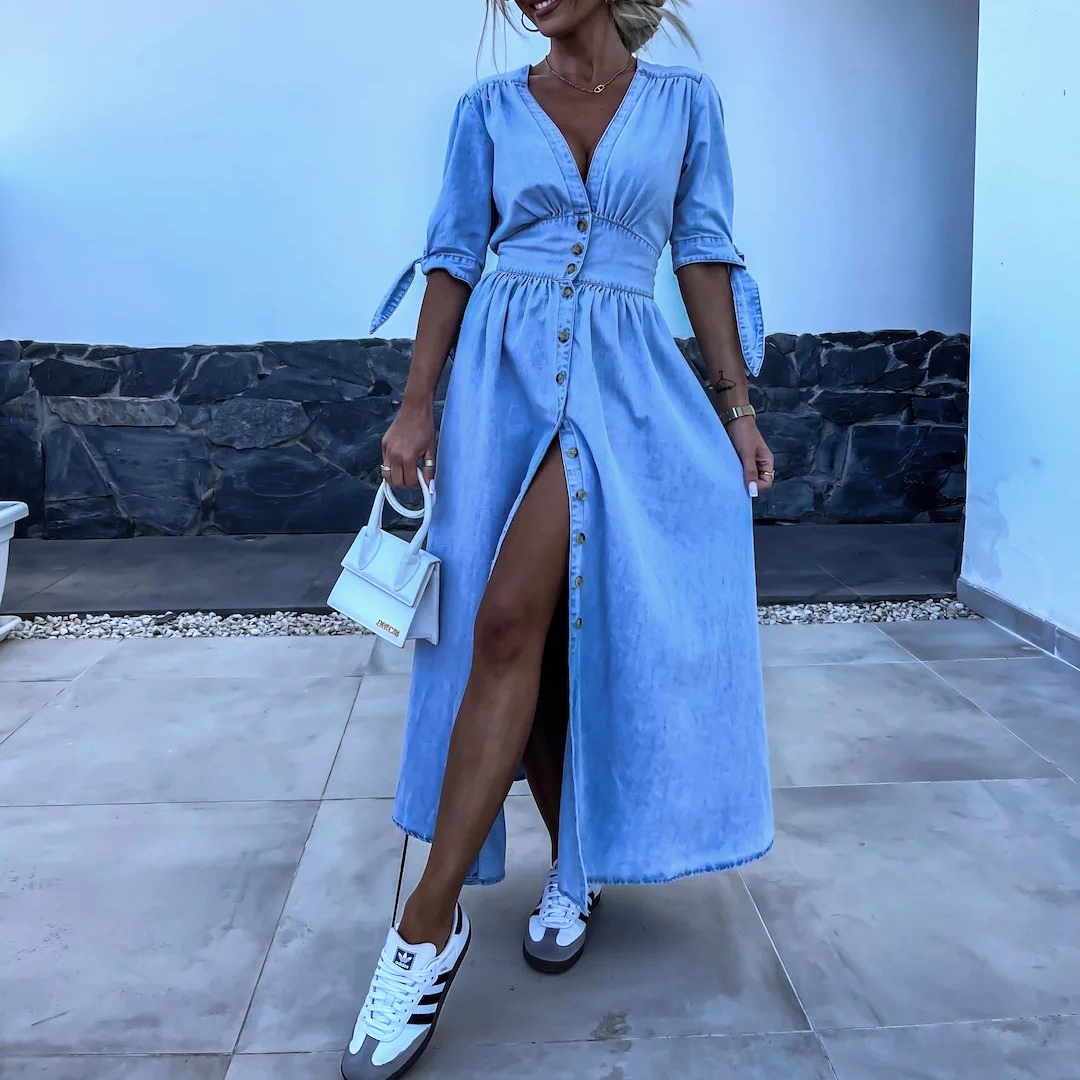 Jimena® | Maxi Dress In Denim