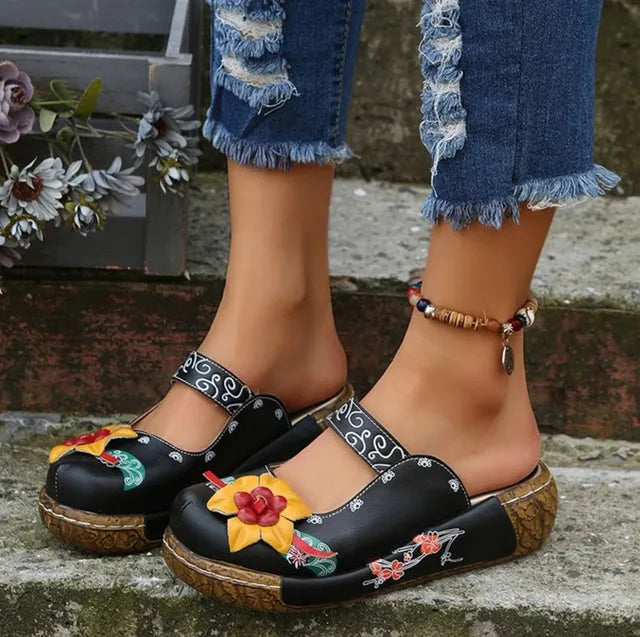 Tatiana® | 3D Flower Design Fashionable Sandals