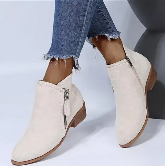 Kimberly | Women’s Zip-Up Ankle Boots
