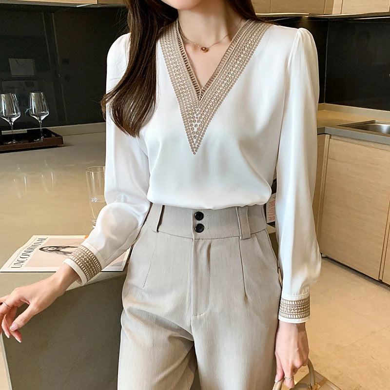 Lainey® | V-Neck Blouse For Women