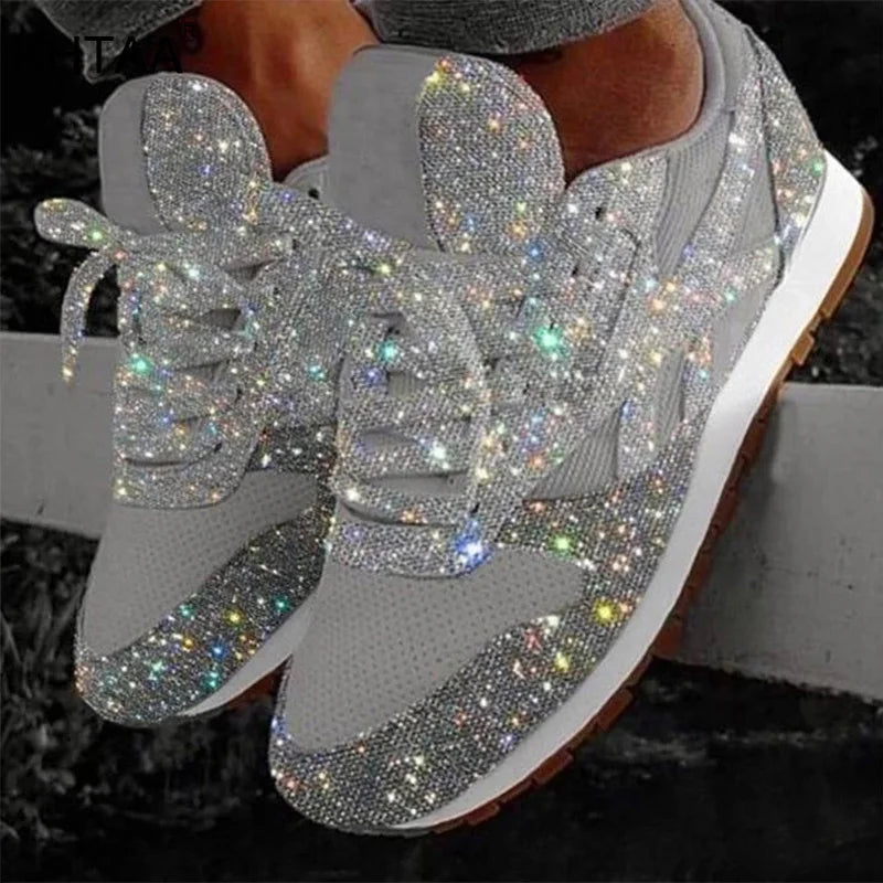 Martina® | Sports Shoes With Sequins For Women