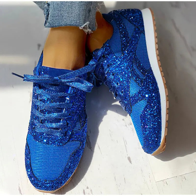 Martina® | Sports Shoes With Sequins For Women