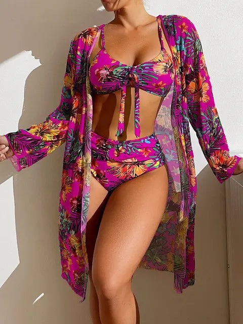 Habiba® | Stylish Floral Swimsuit