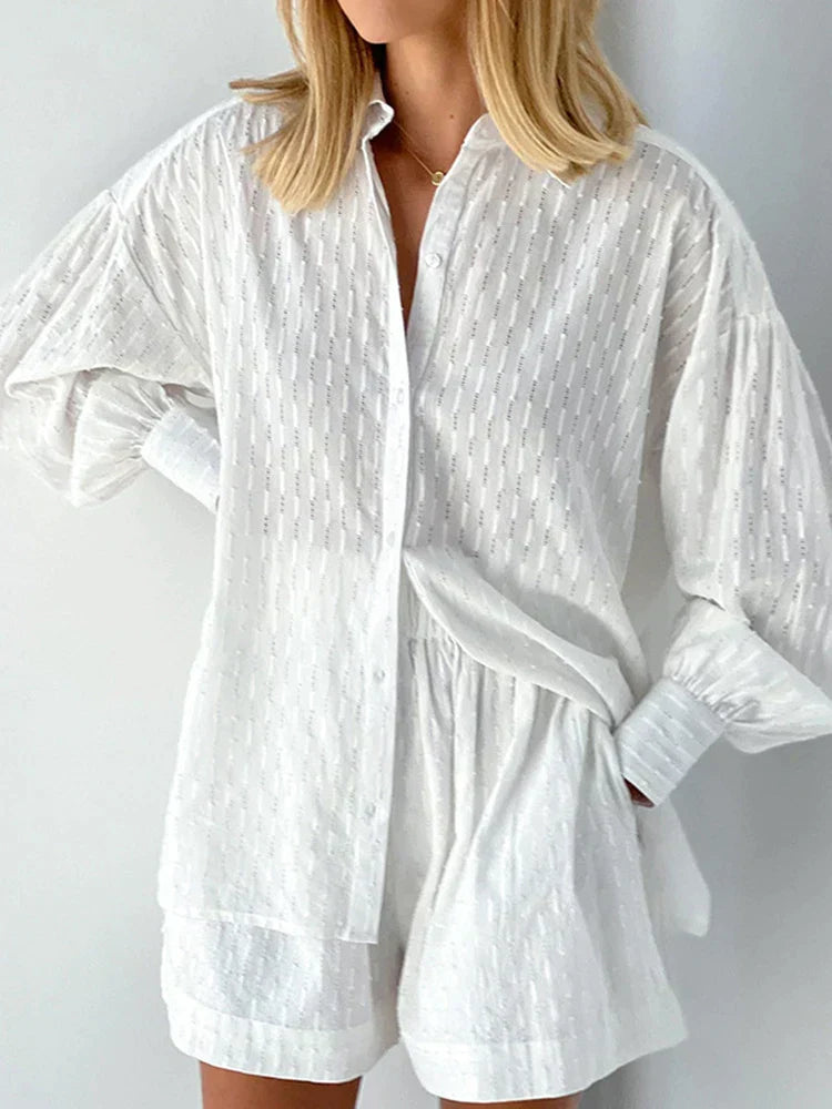 Cornelia | Fashion streetwear set [T-shirt + shorts].