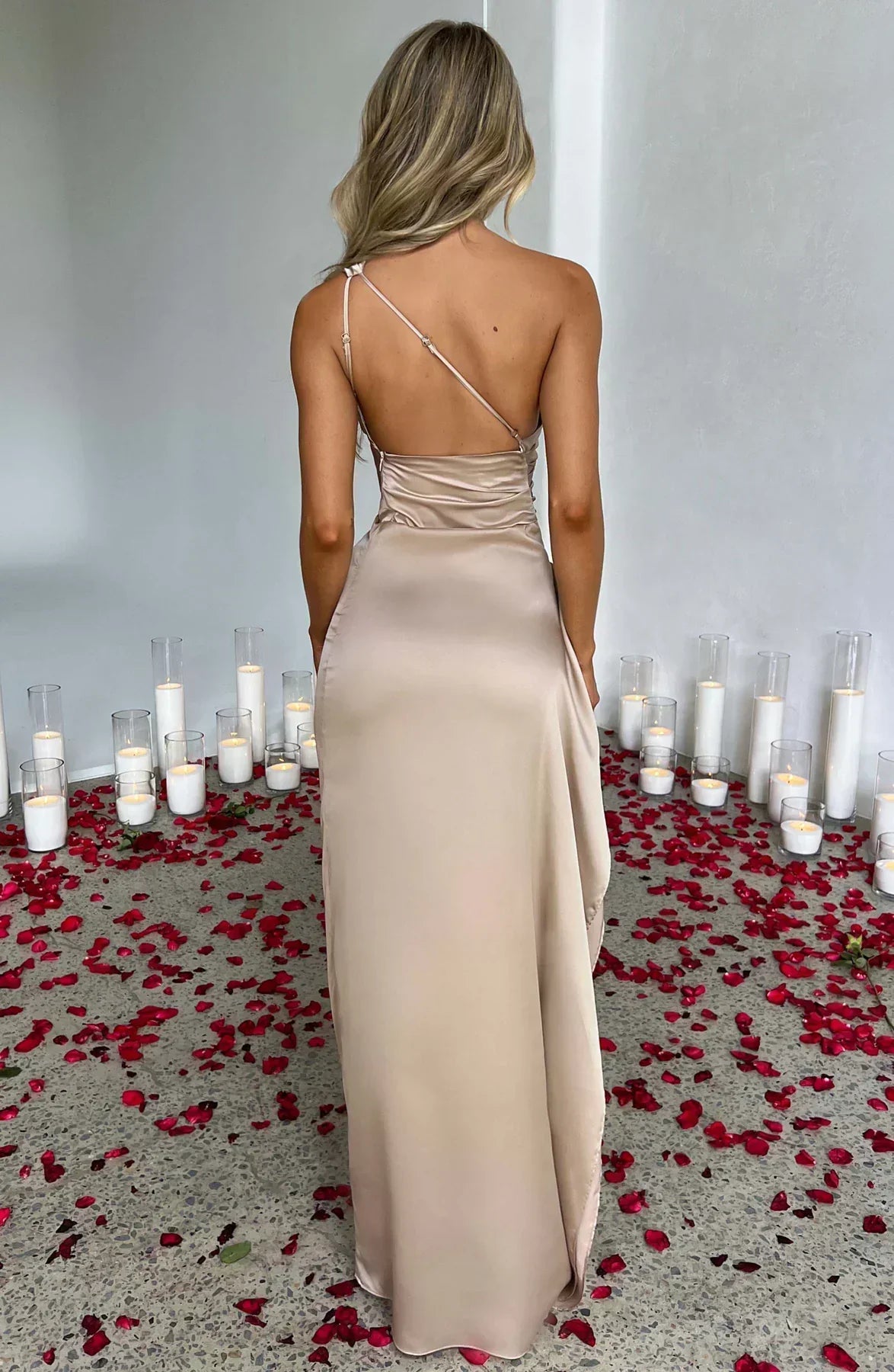 Dakota | Women’s Asymmetric Evening Maxi Dress