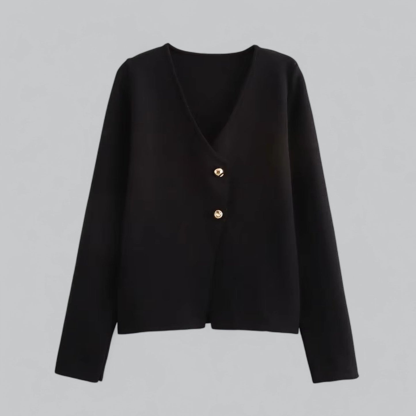 Grace | Women Spring Minimal Button Cardigan