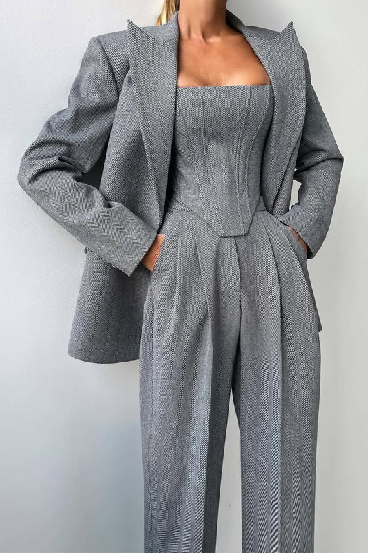 Lily | Women’s Three Piece Trouser Suit Set