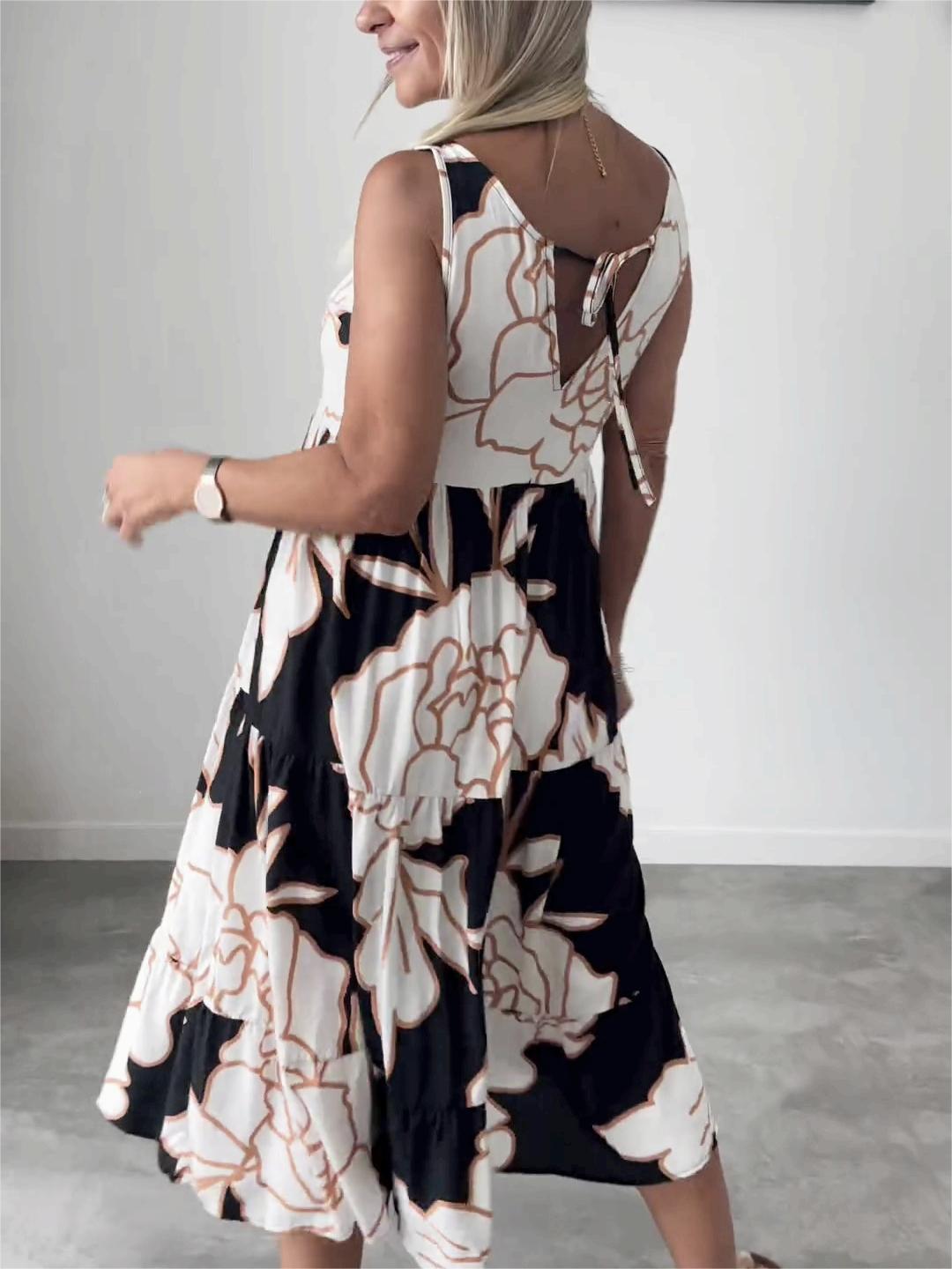 Piper® | Elegant Dress With Floral Print