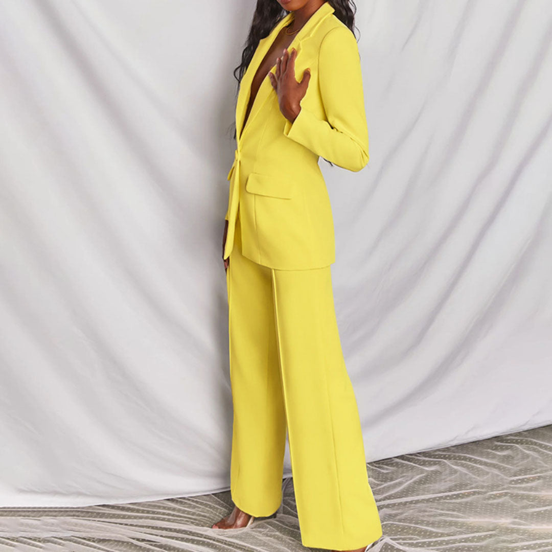 Renata® | Elegant Blazer And Trousers Set