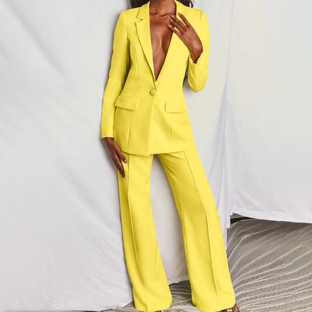 Renata® | Elegant Blazer And Trousers Set